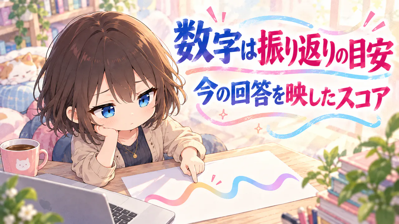 結果の数字をどう受け止める？