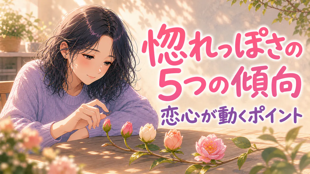 惚れっぽさに表れやすい5つの傾向