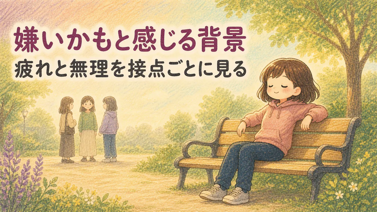 友達を嫌いかもと感じる主な背景
