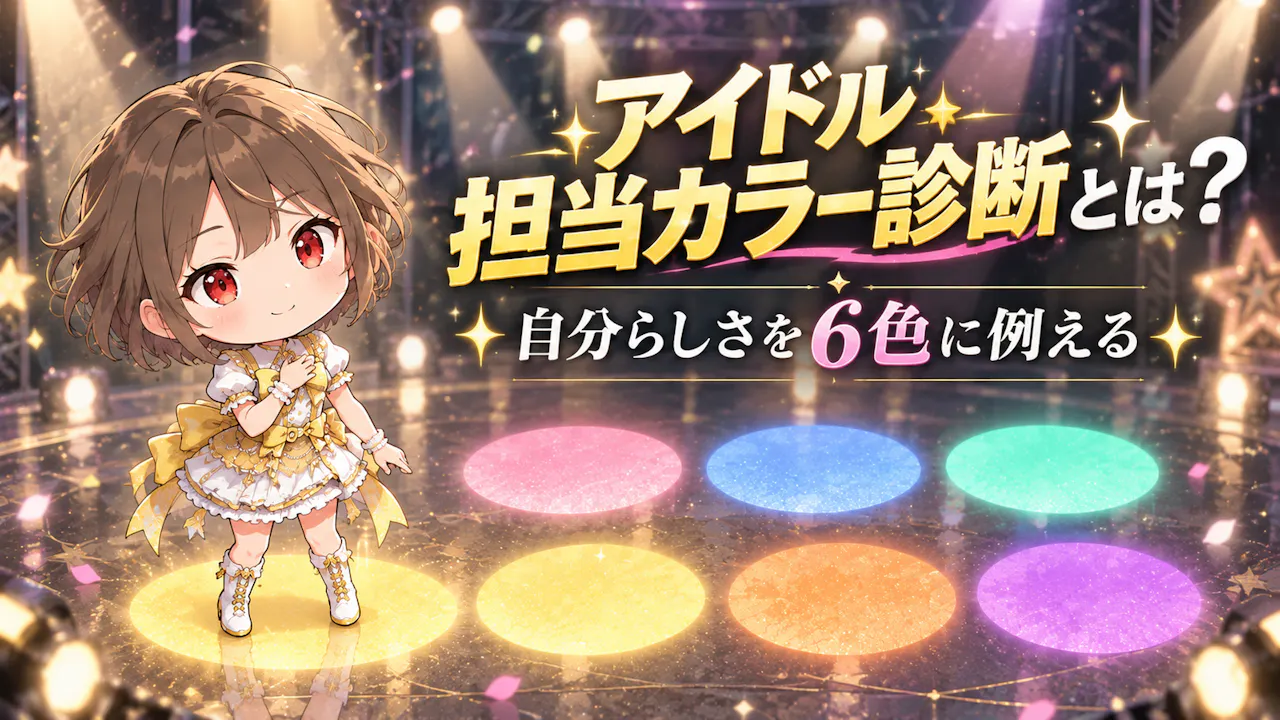 アイドル担当カラー診断とは？