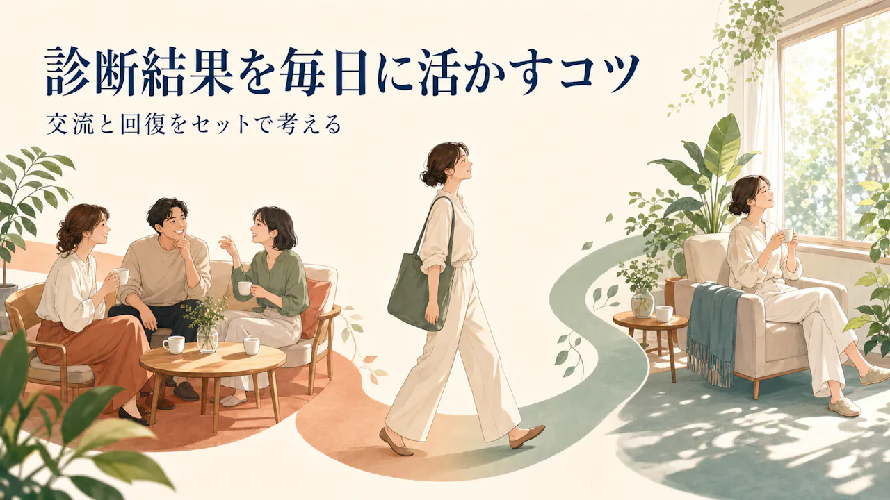 診断結果を毎日に活かすコツ