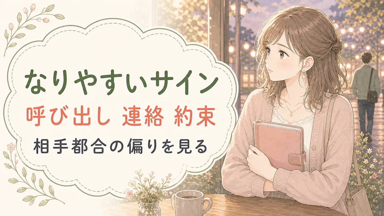 都合のいい女になりやすいサイン