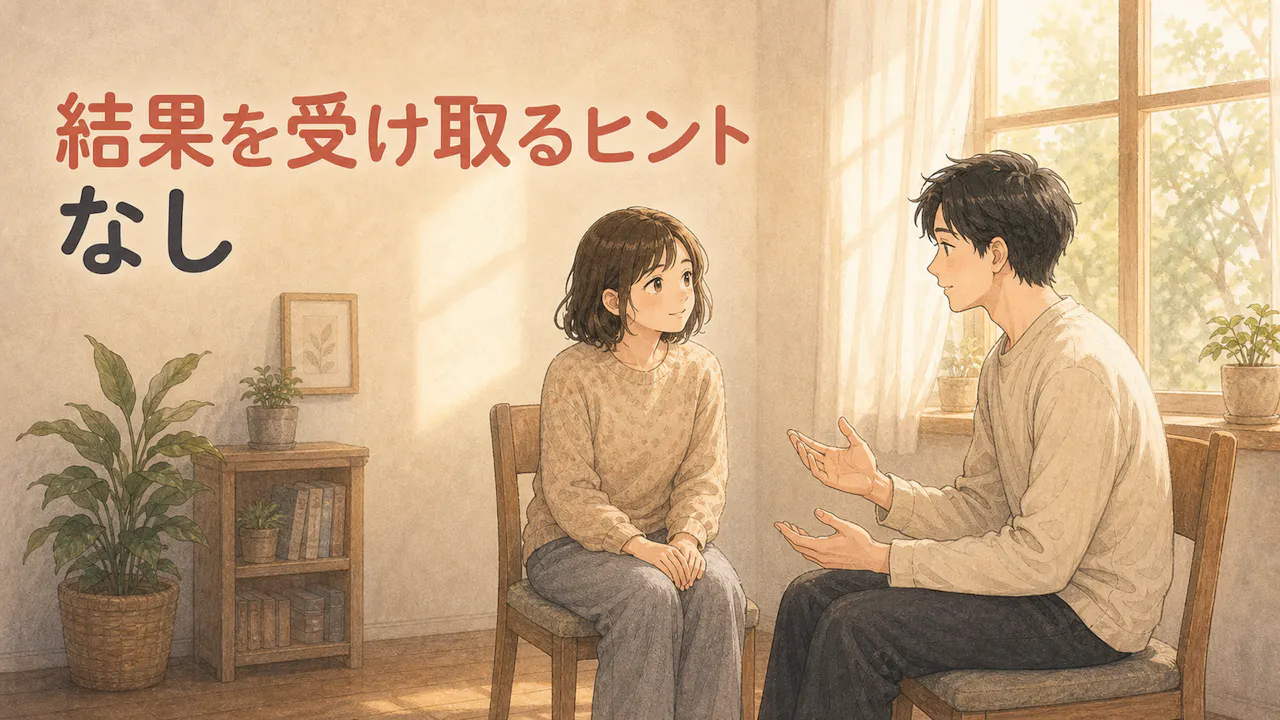 結果を受け取るときのヒント