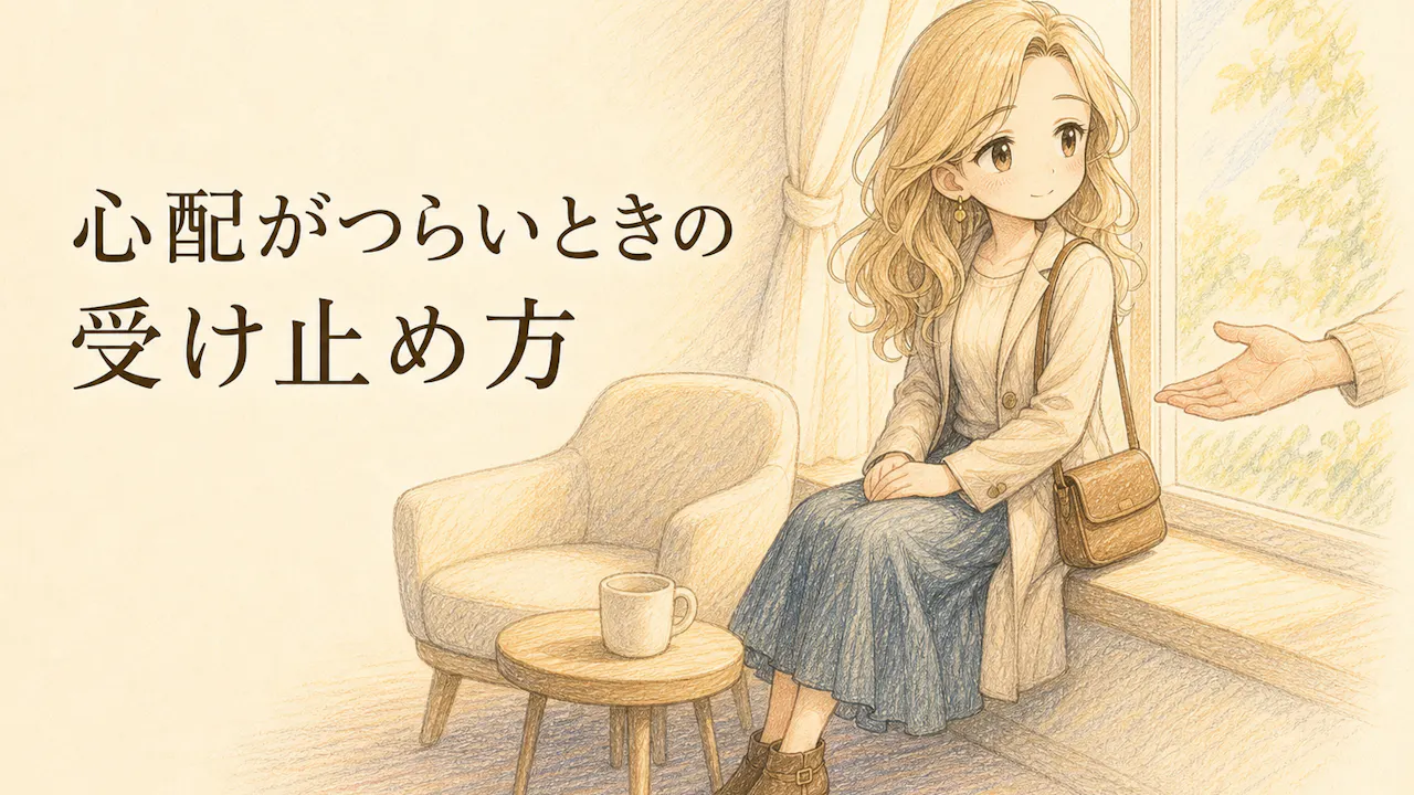 心配がつらいときの受け止め方