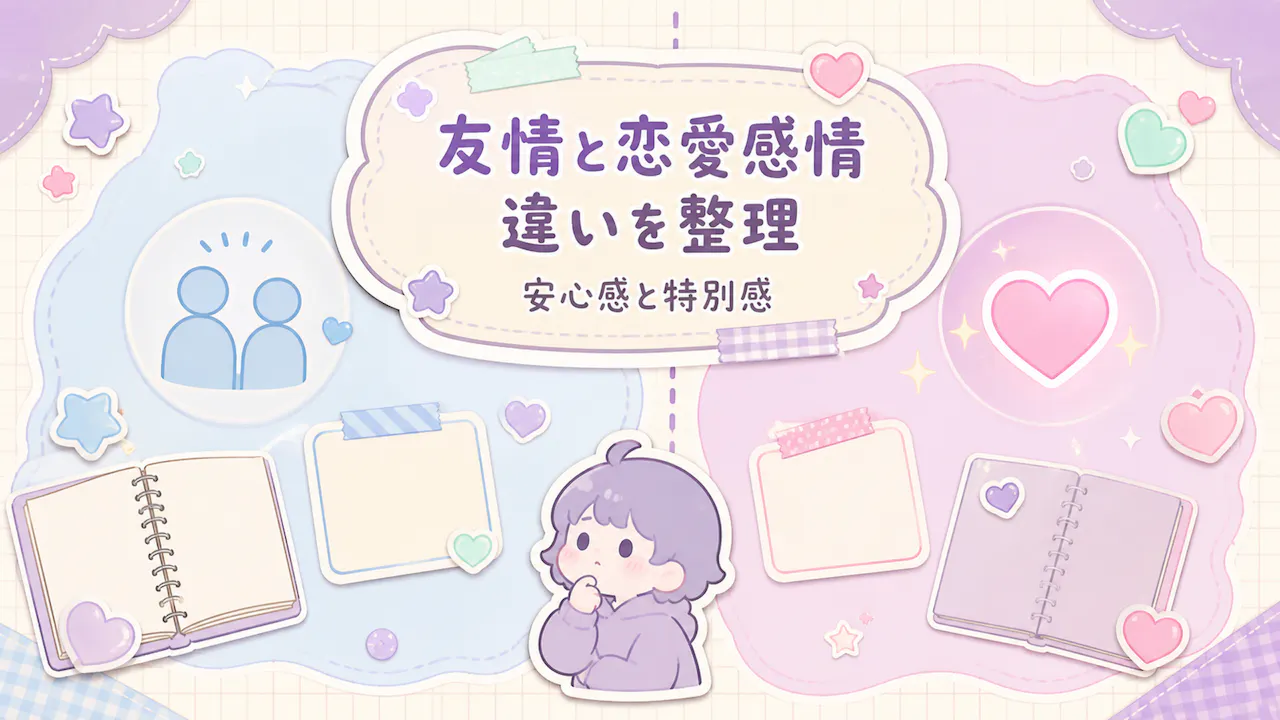 友情と恋愛感情の違い