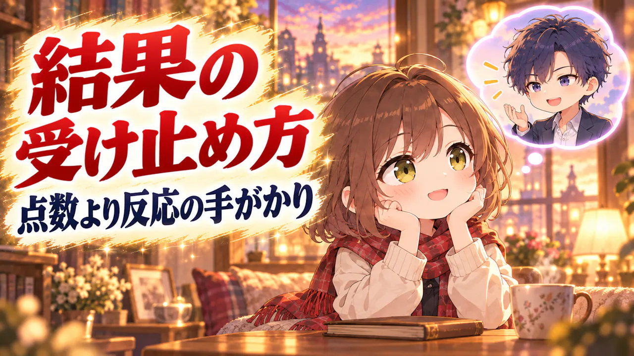 結果のパーセントをどう受け止める？