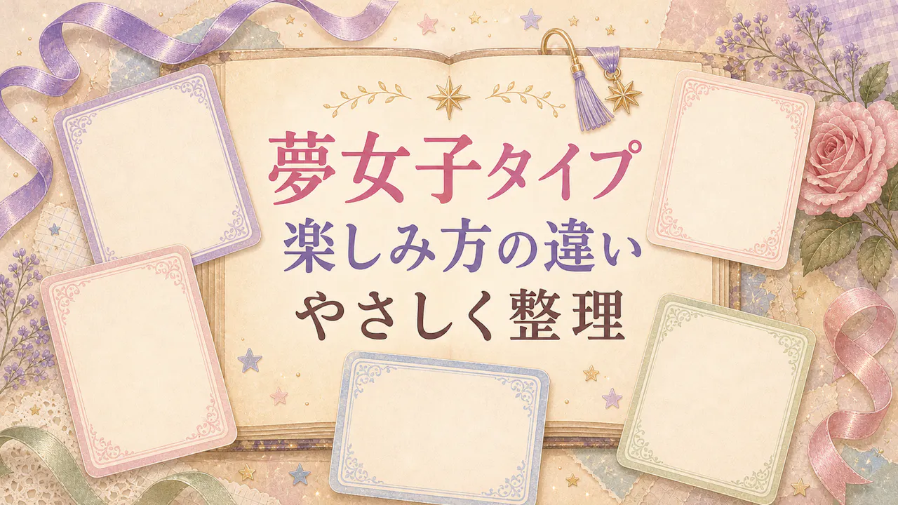 夢女子タイプでわかること