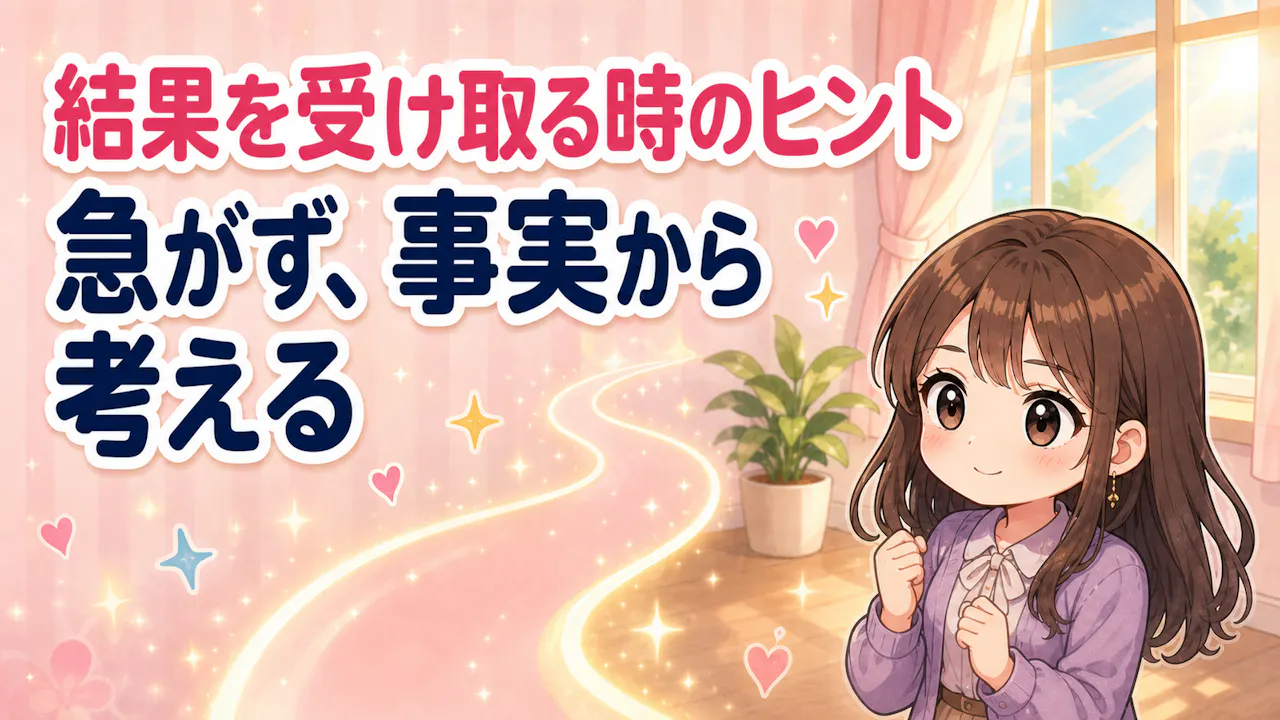 結果を受け取る時のヒント