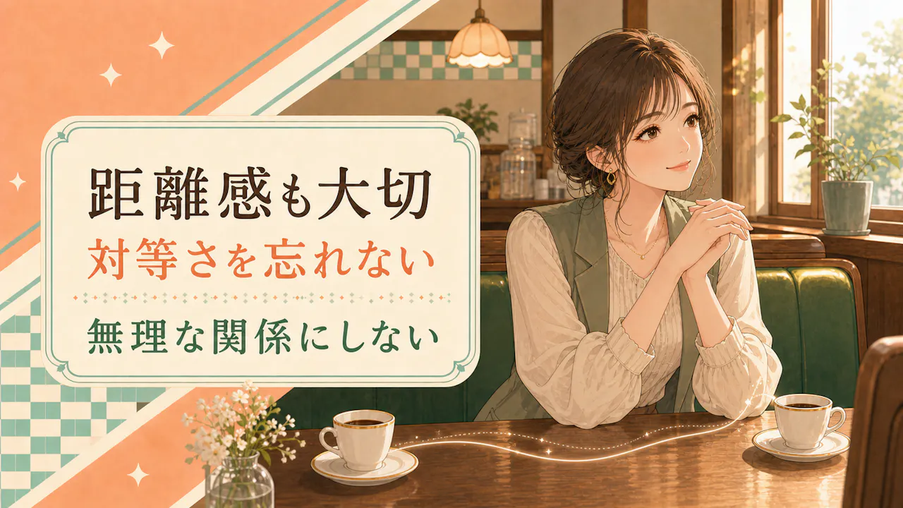 年上男性との距離感で気をつけたいこと