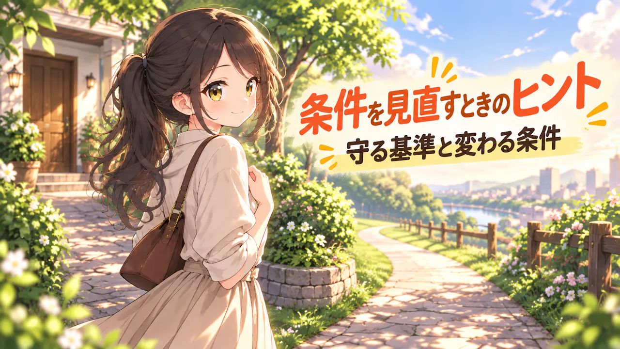 条件を見直すときのヒント