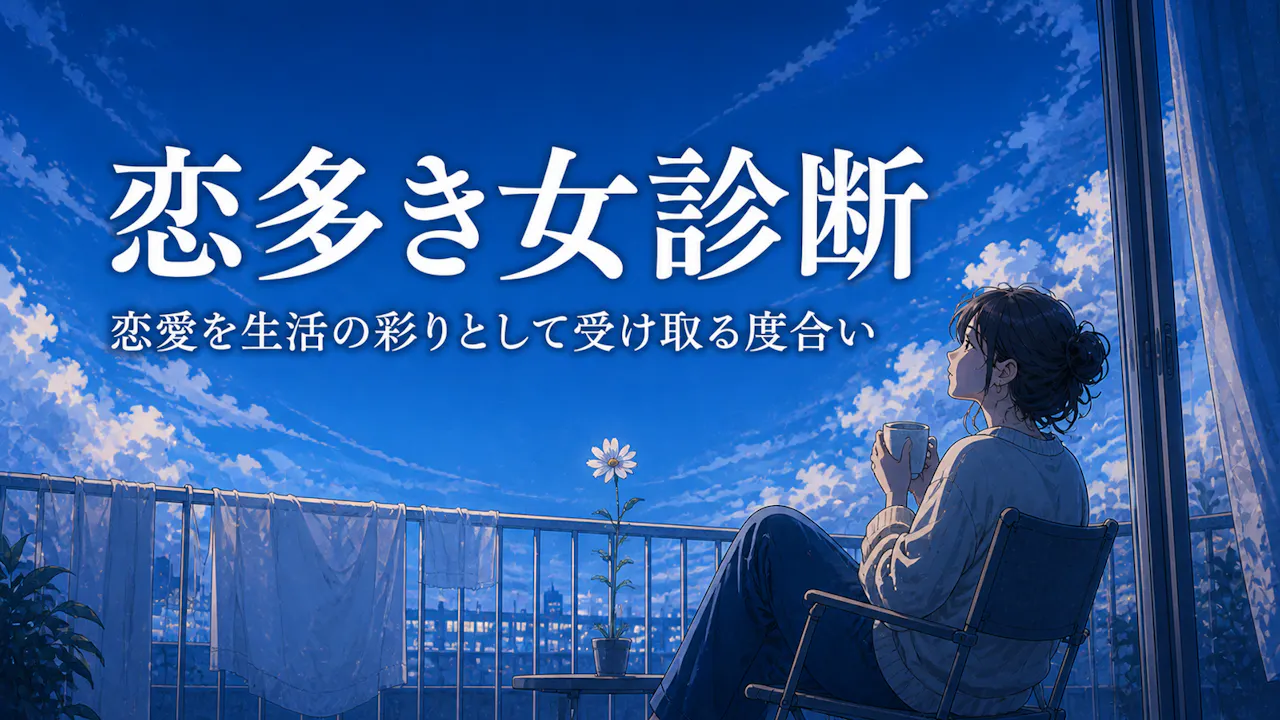 恋愛を生活の彩りとして迎える度合いとは？