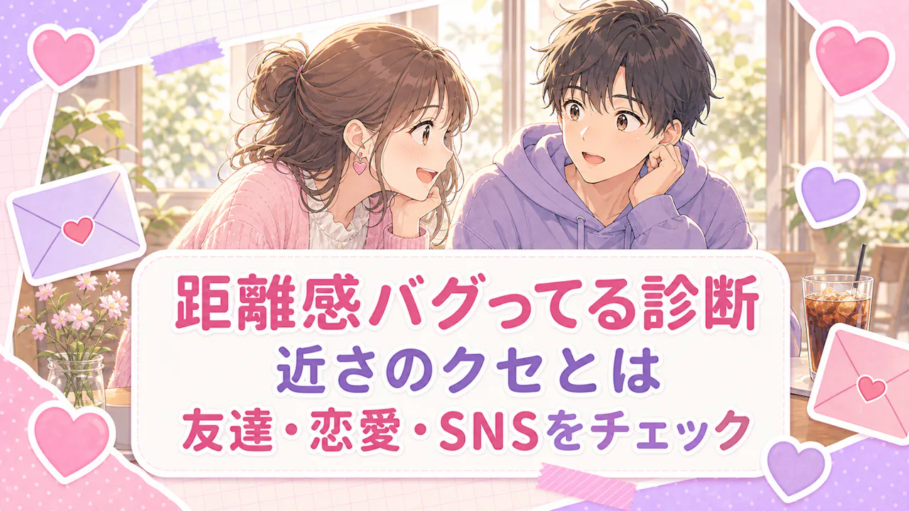 距離感バグってる診断とは？