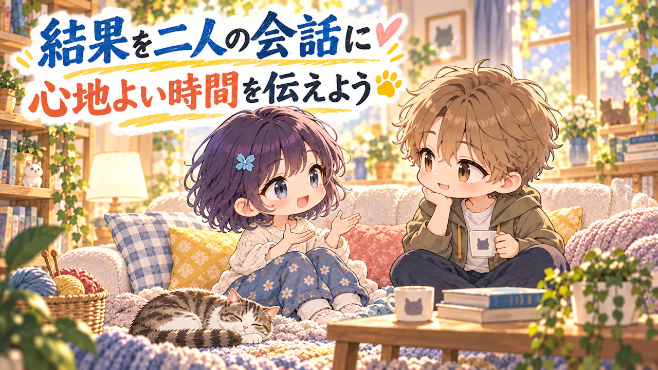 猫系彼女度の結果を二人の会話に生かすには