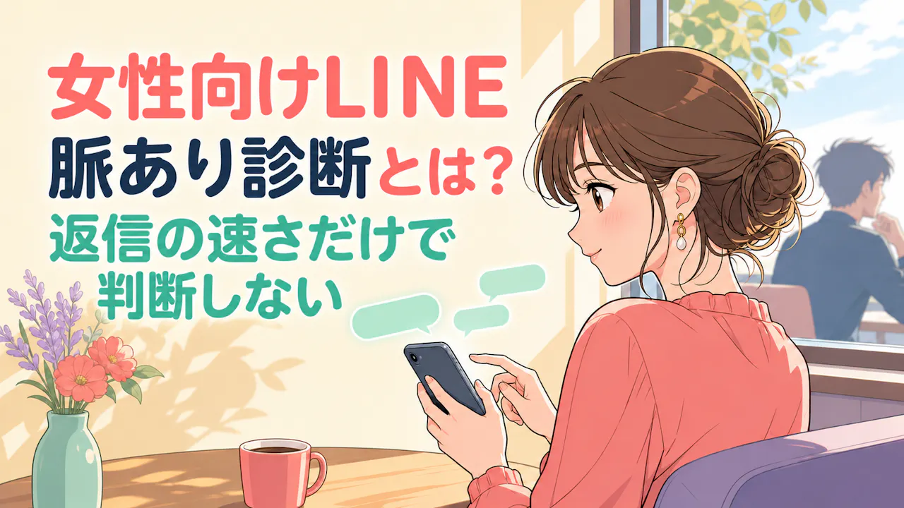 女性向けLINE脈あり診断でわかること