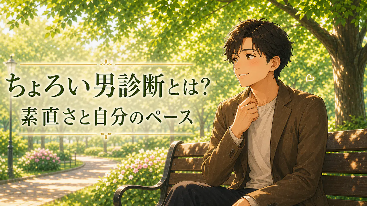 ちょろい男診断とは？
