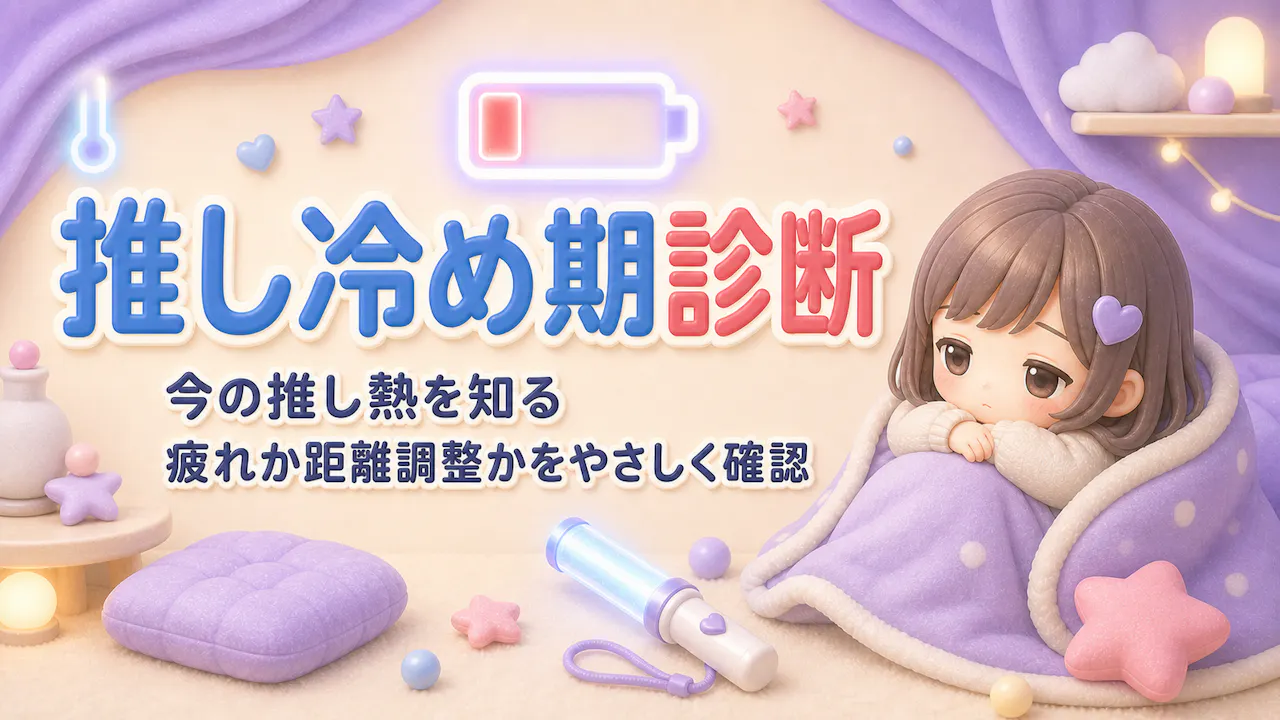 推し冷め期診断とは？