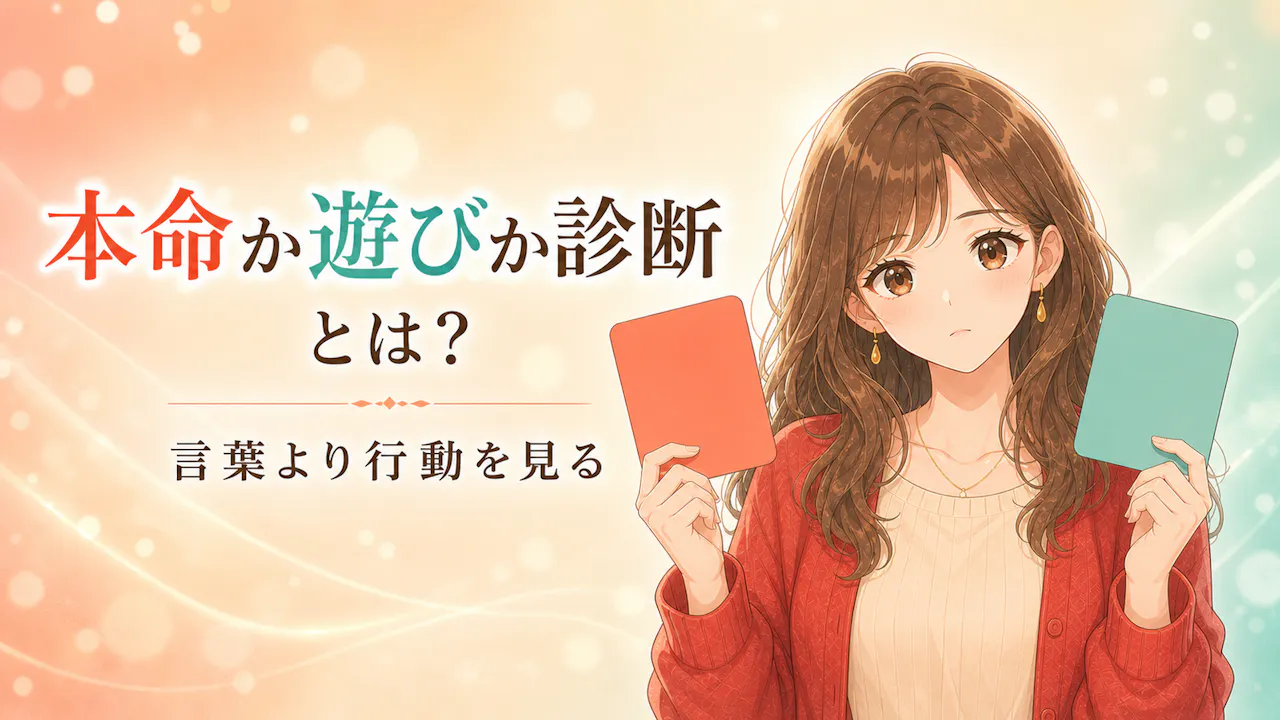 本命か遊びか診断とは？