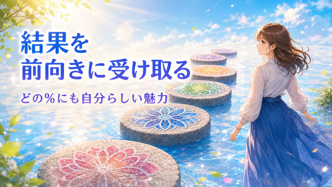 結果を前向きに受け取るために