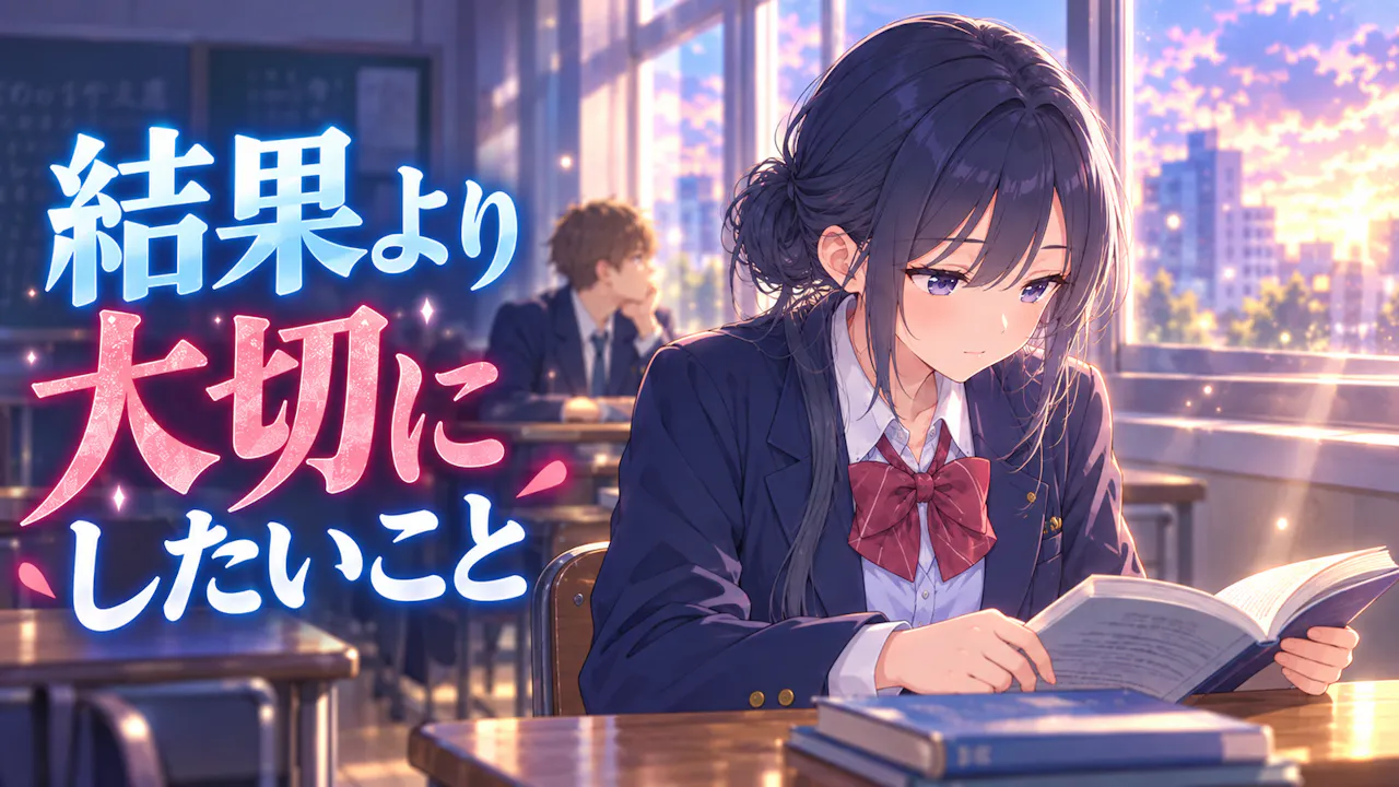 結果より大切にしたいこと