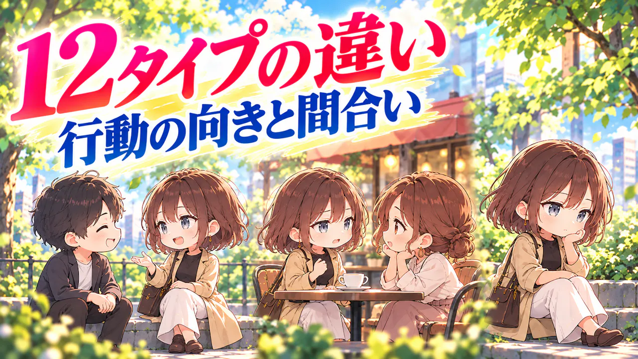 12タイプの違いと結果の見方