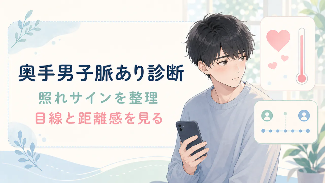 奥手男子脈あり診断とは？