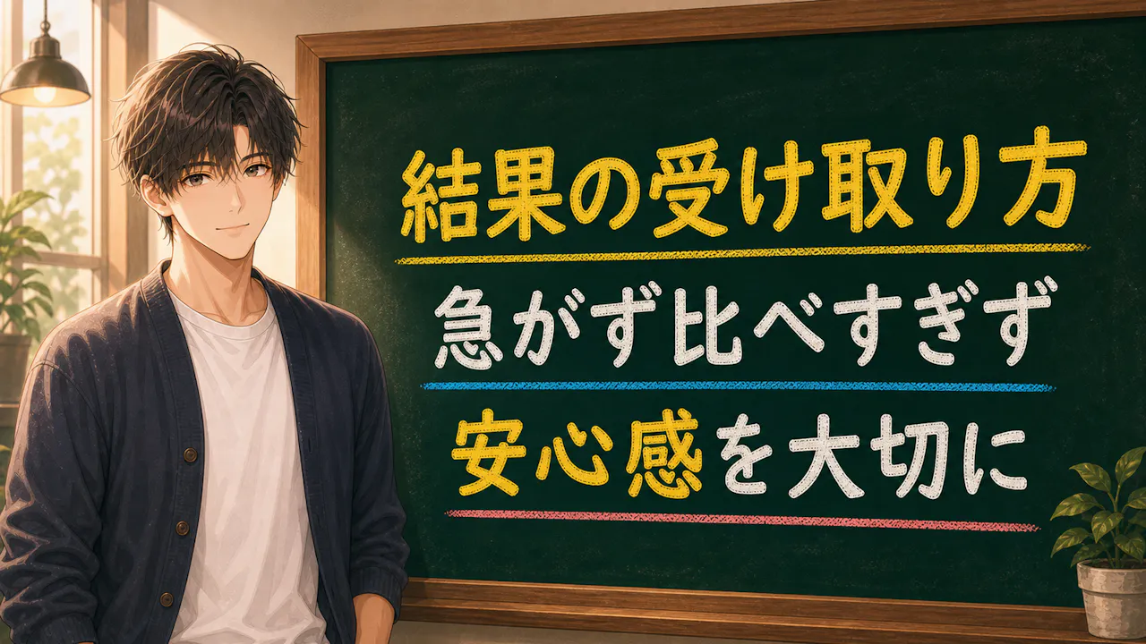 結果の受け取り方