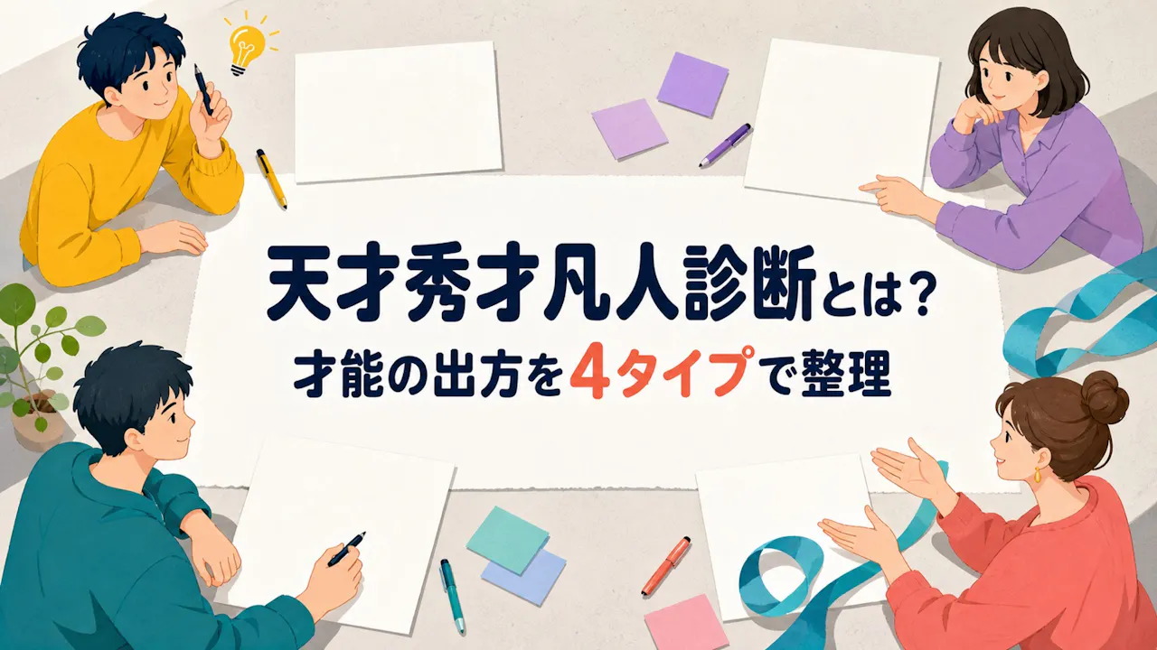 天才秀才凡人診断とは？