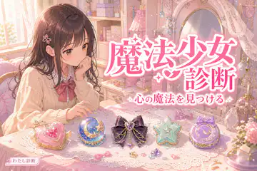 【魔法少女カラー診断】あなたは何色の魔法少女のタイプかをテスト！
