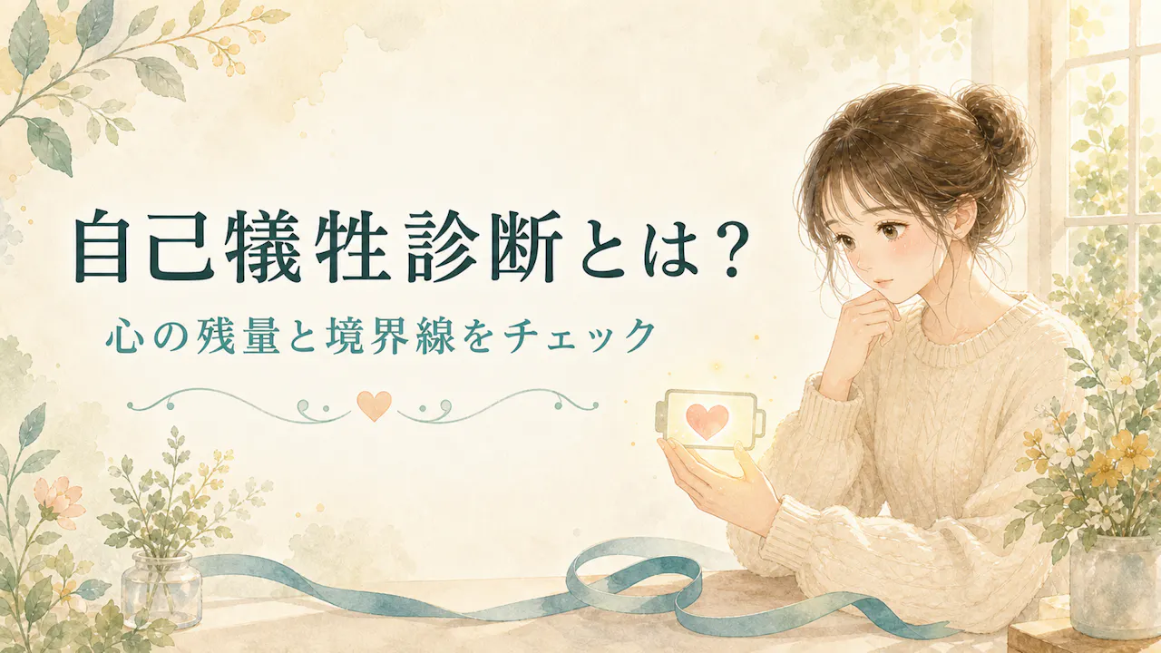 自己犠牲診断とは？