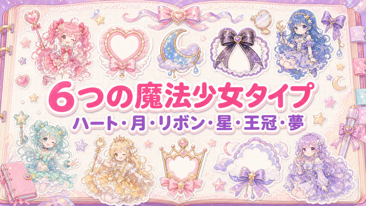診断でわかる6つの魔法少女タイプ