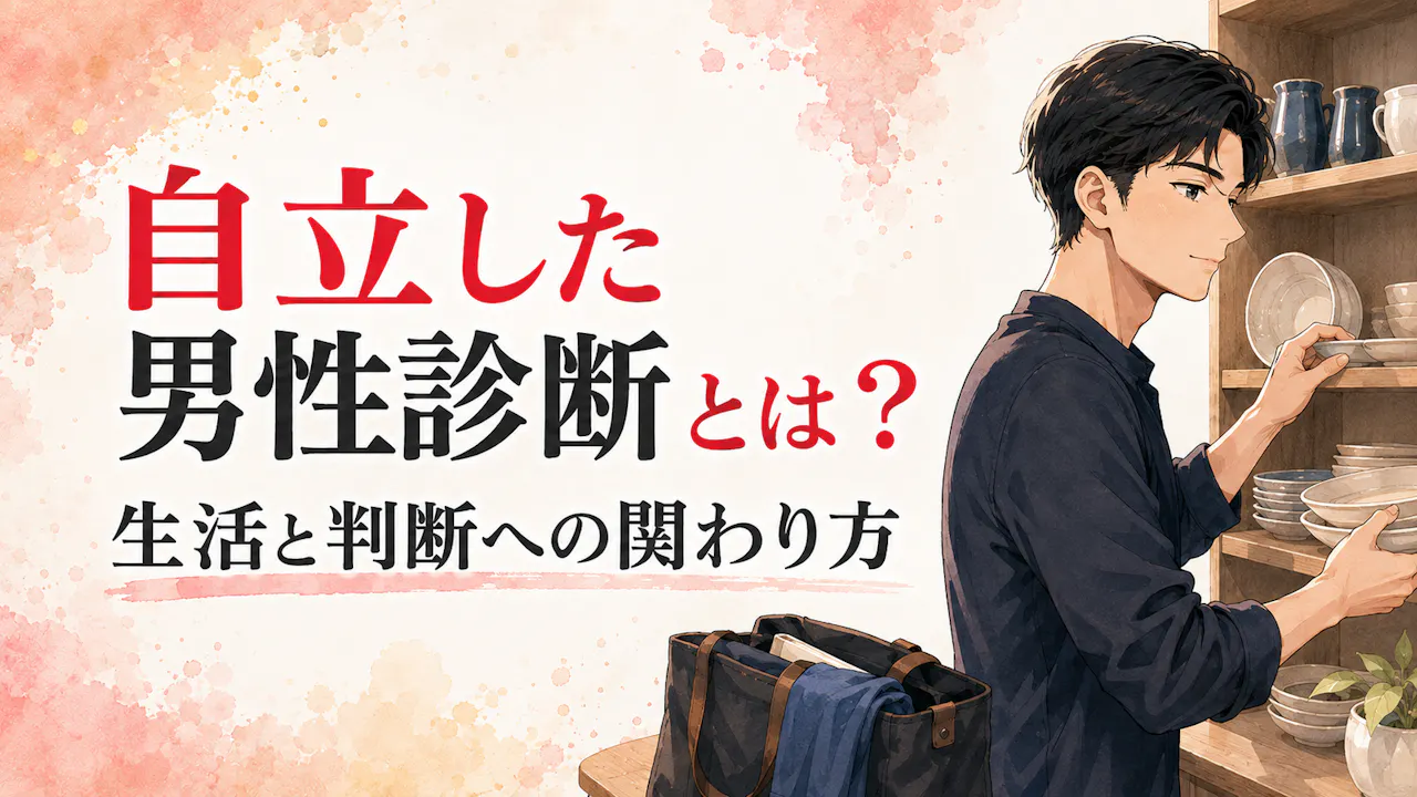 自立した男性診断とは？