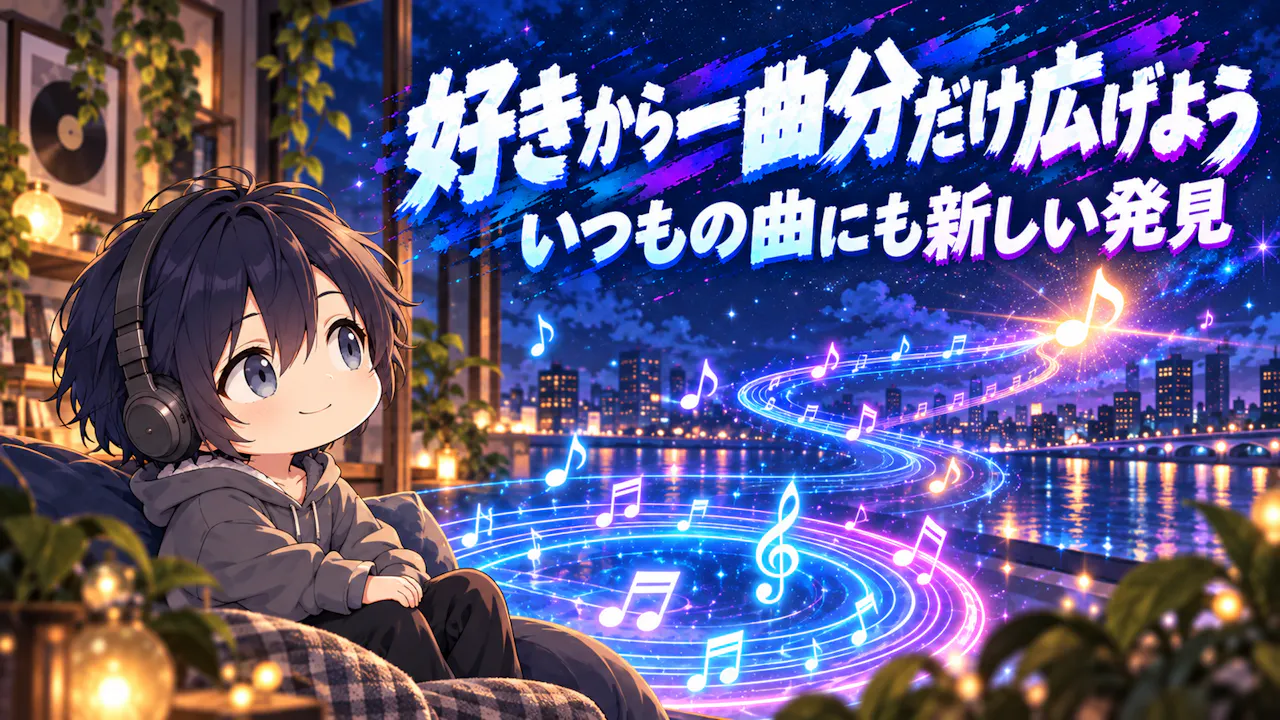 好きな曲の楽しみを広げるには？