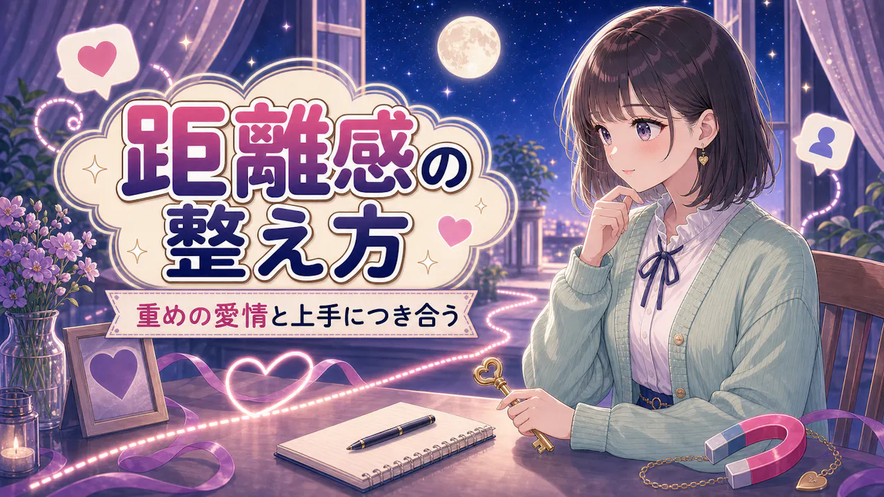 重めの愛情を引き寄せやすい人の距離感
