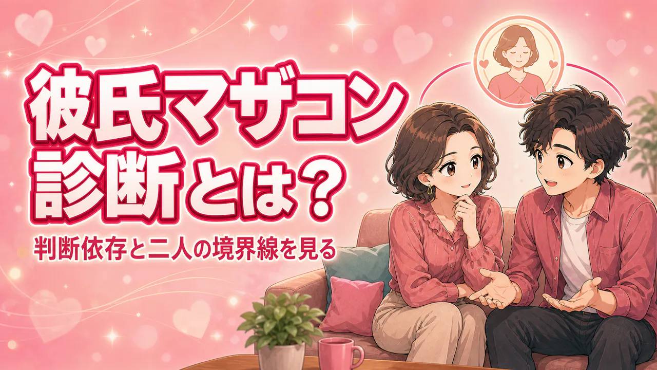 彼氏のマザコン度とは？