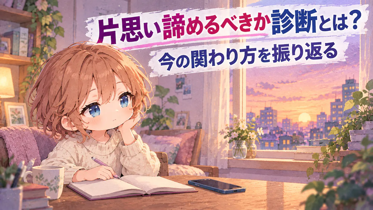 片思い諦めるべきか診断とは？