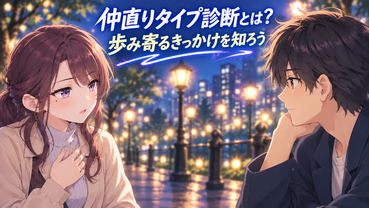 仲直りタイプ診断とは？