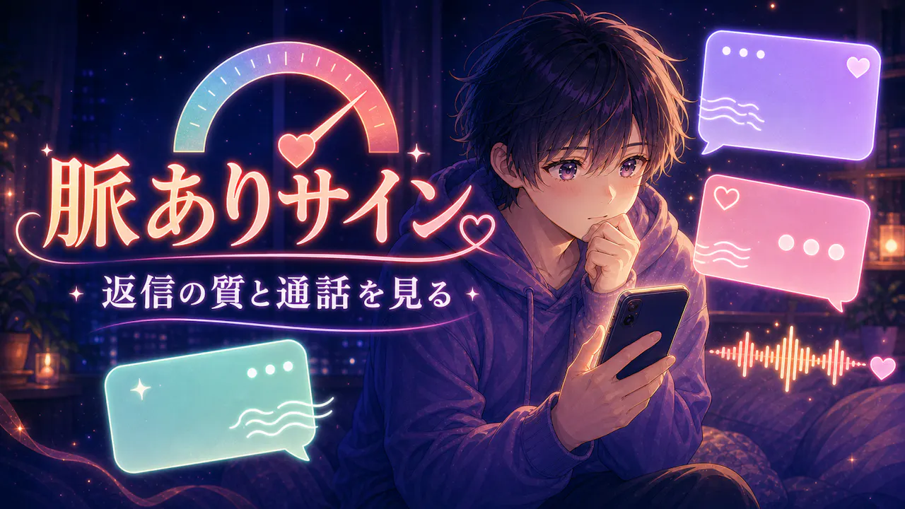 ネット恋愛で脈ありを見分けるポイント