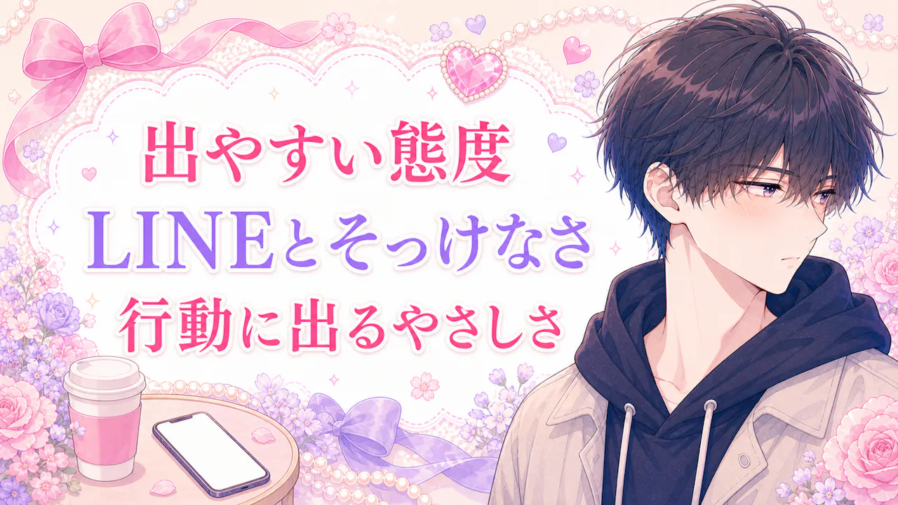 ツンデレ男子に出やすい態度