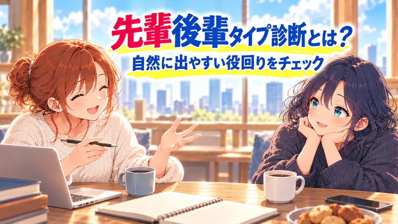 先輩後輩タイプ診断とは？