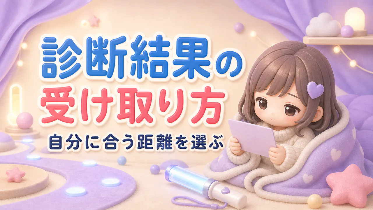 診断結果の受け取り方