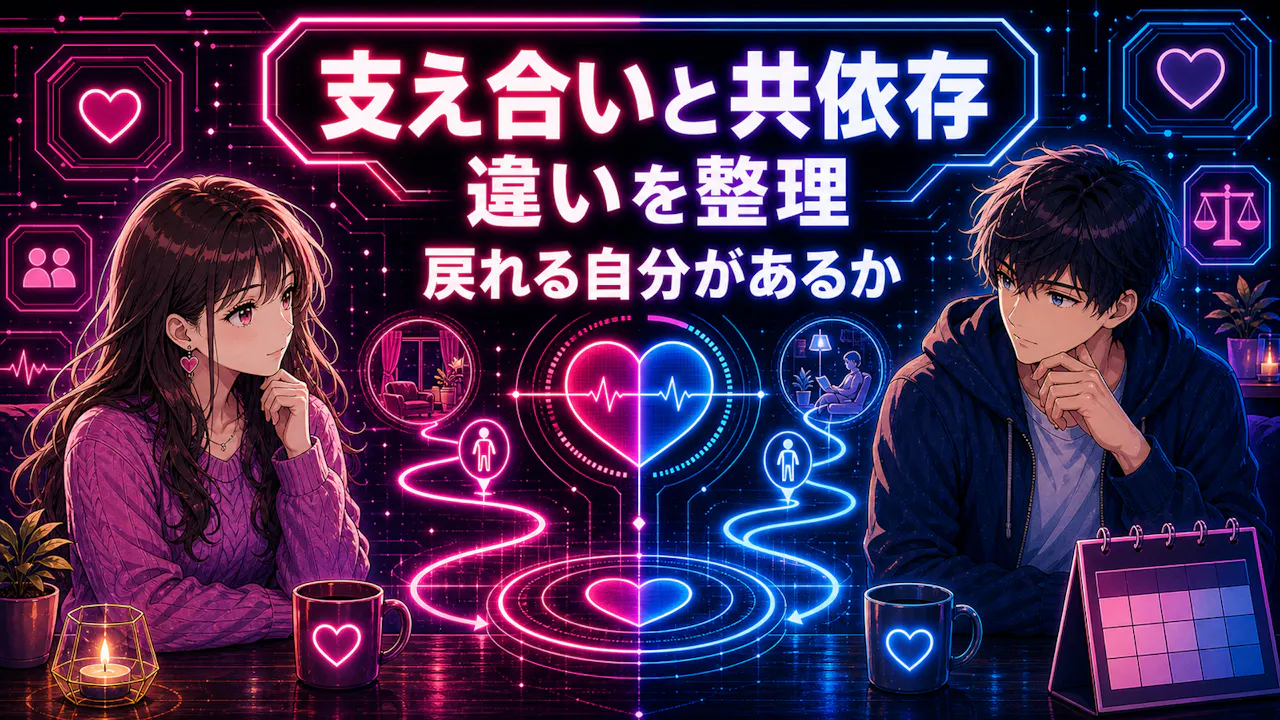 支え合いと共依存の違い