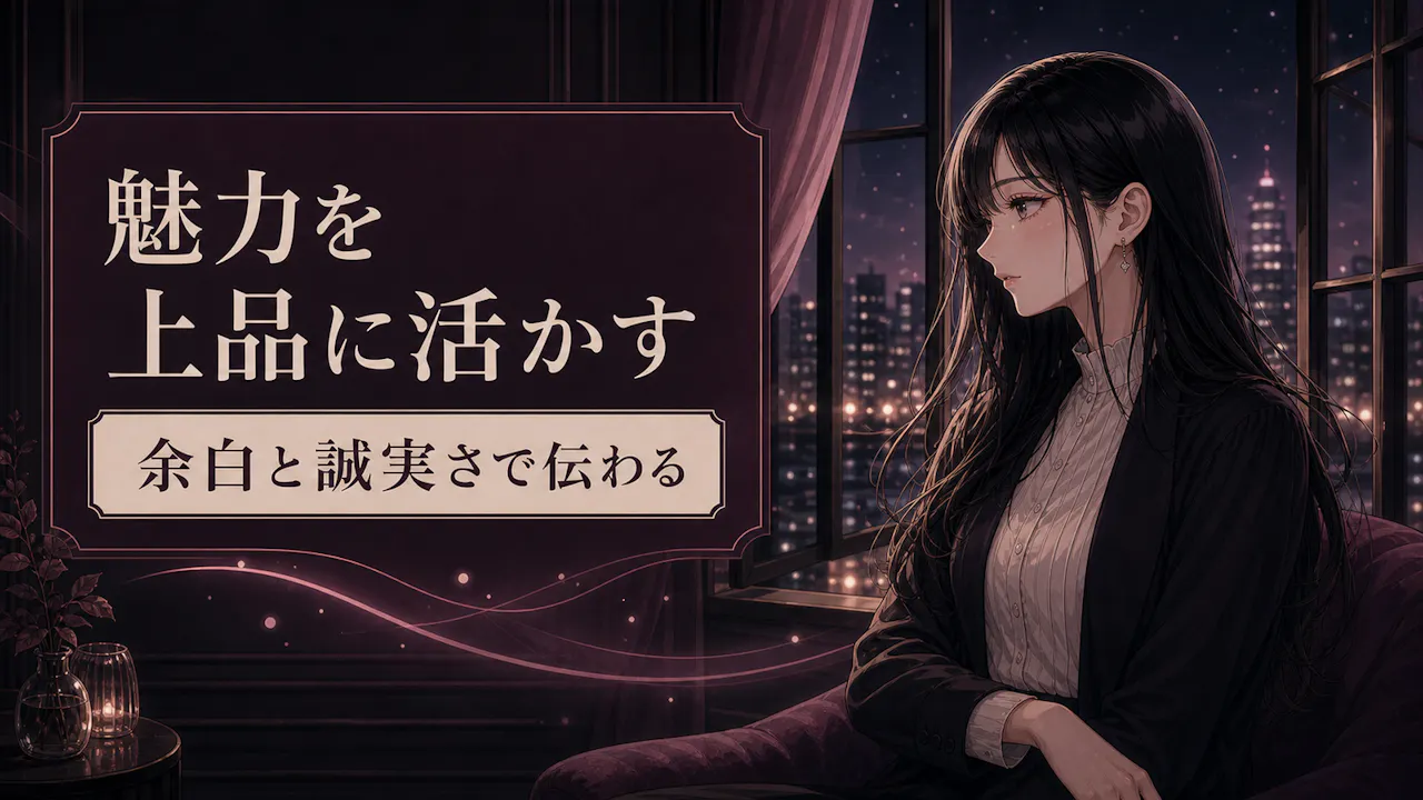 魔性の魅力を上品に活かすコツ