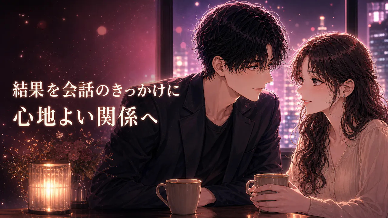 結果を二人の会話に生かすには