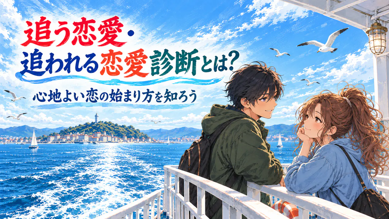追う恋愛・追われる恋愛診断とは？