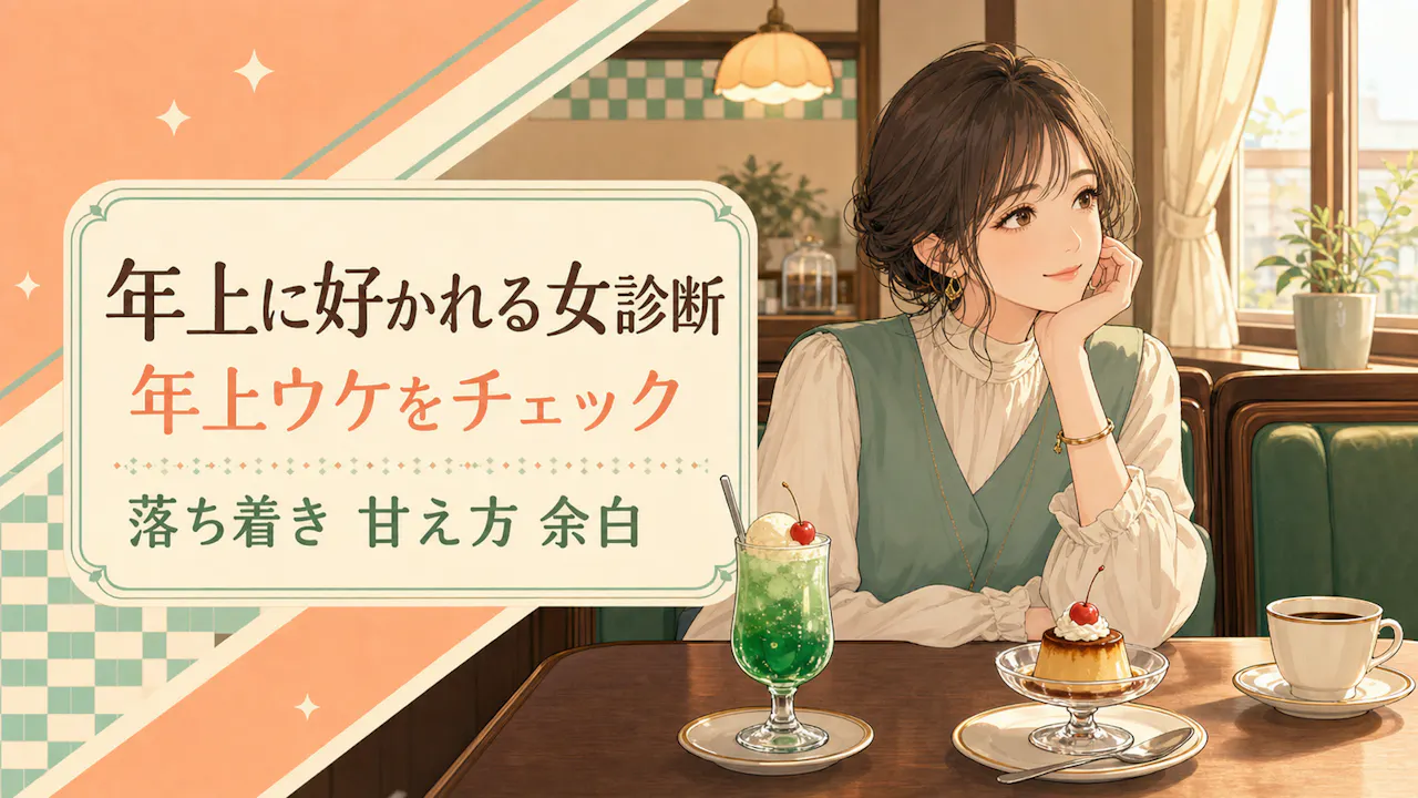 年上に好かれる女診断とは？