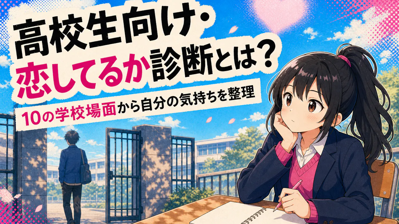 高校生向け・恋してるか診断とは？