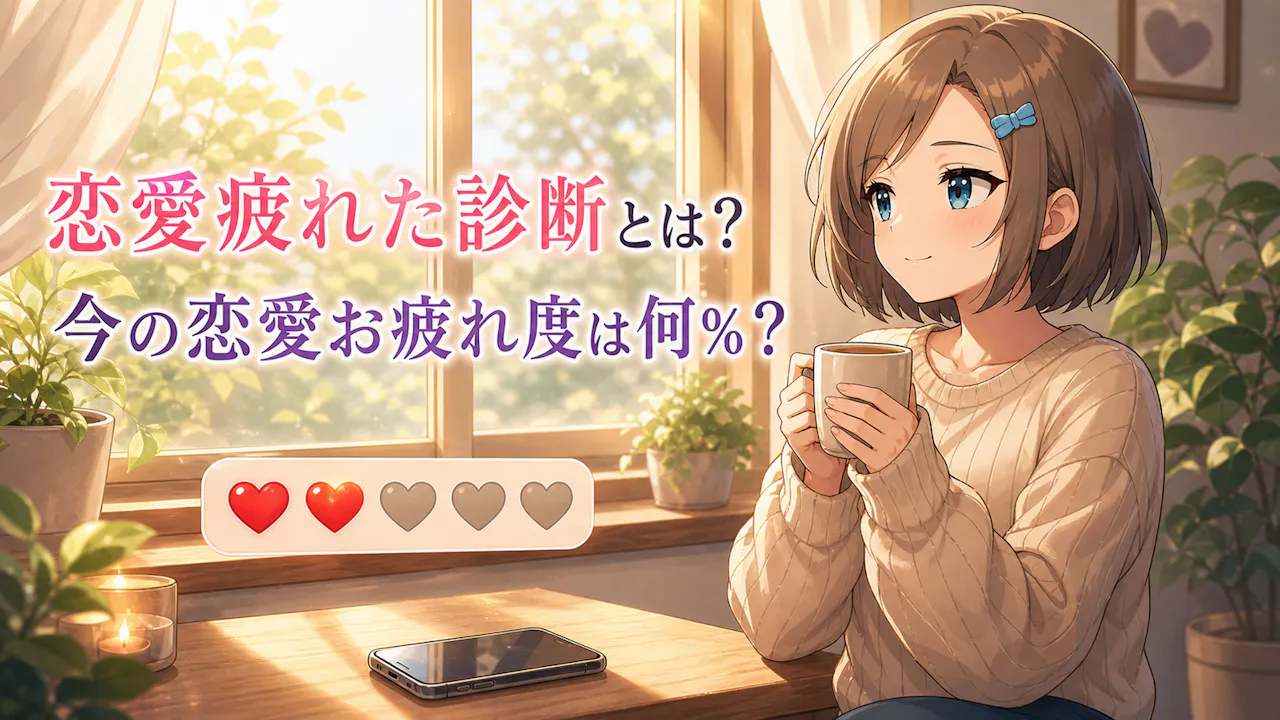恋愛疲れた診断とは？