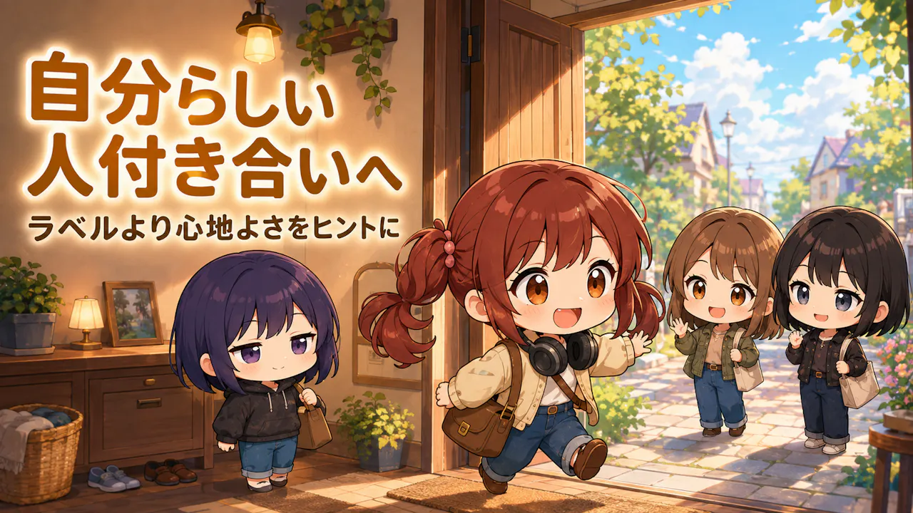 結果を自分らしい人付き合いに活かすには
