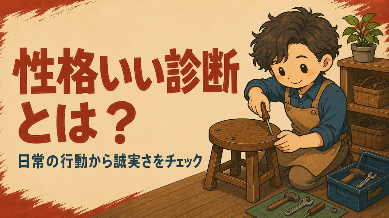性格いい診断とは？