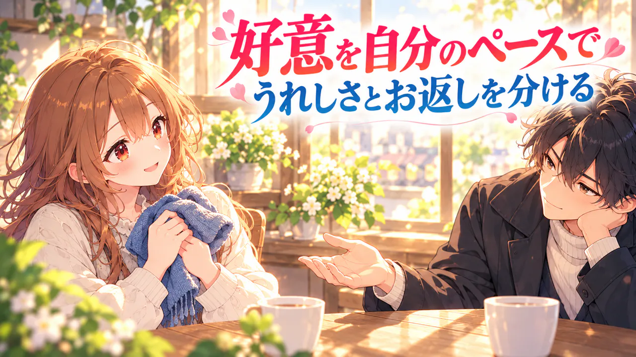 好意を自分のペースで受け取るには